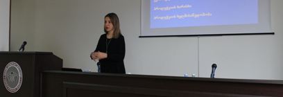 Eliso Kokaia, Representative of Sopharma Visits CIU