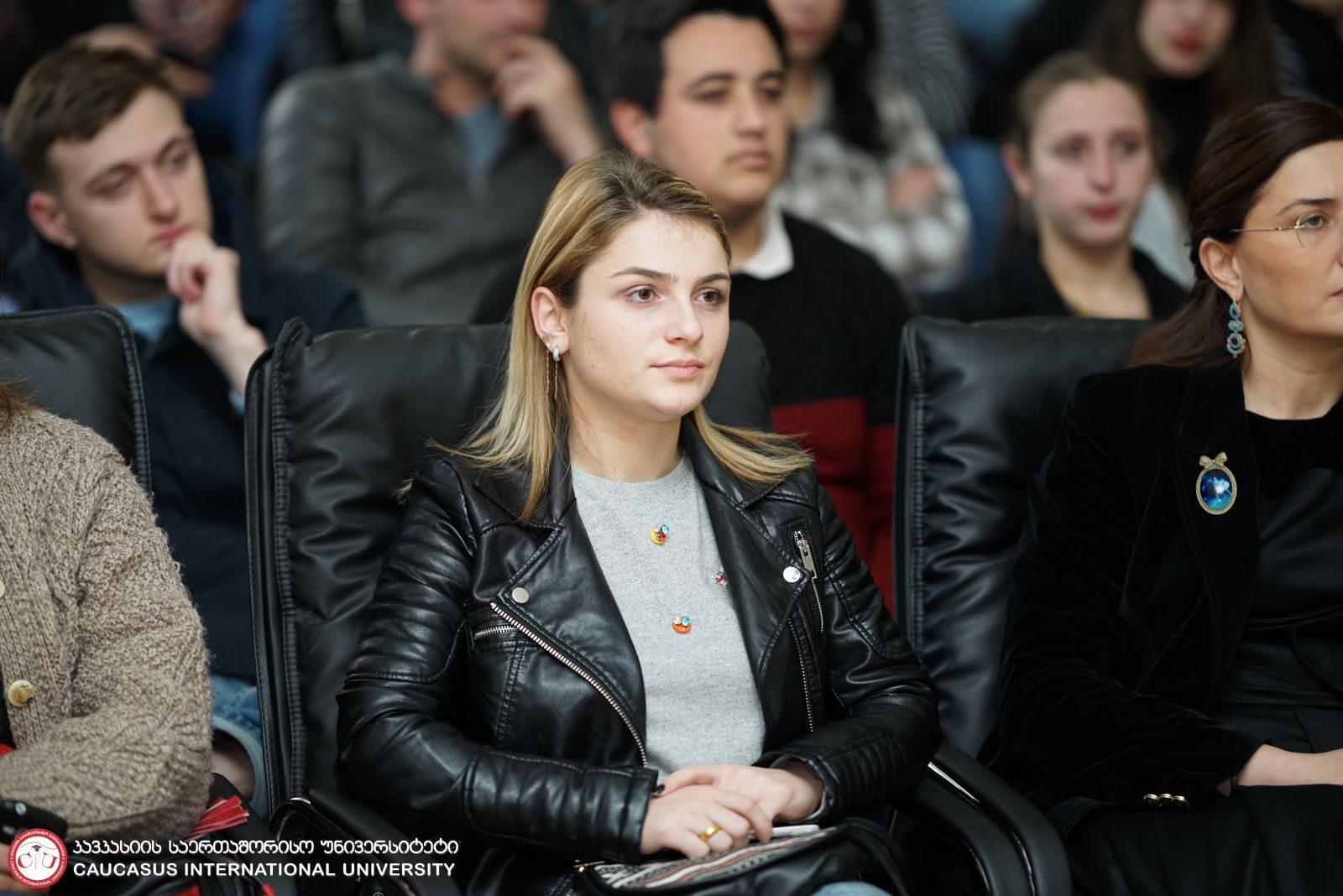 კსუ-ს საკონფერენციო დარბაზში საქართველოს საინჟინრო აკადემიის აკადემიკოსმა პაატა გიორგაძემ საჯარო ლექცია ჩაატარა