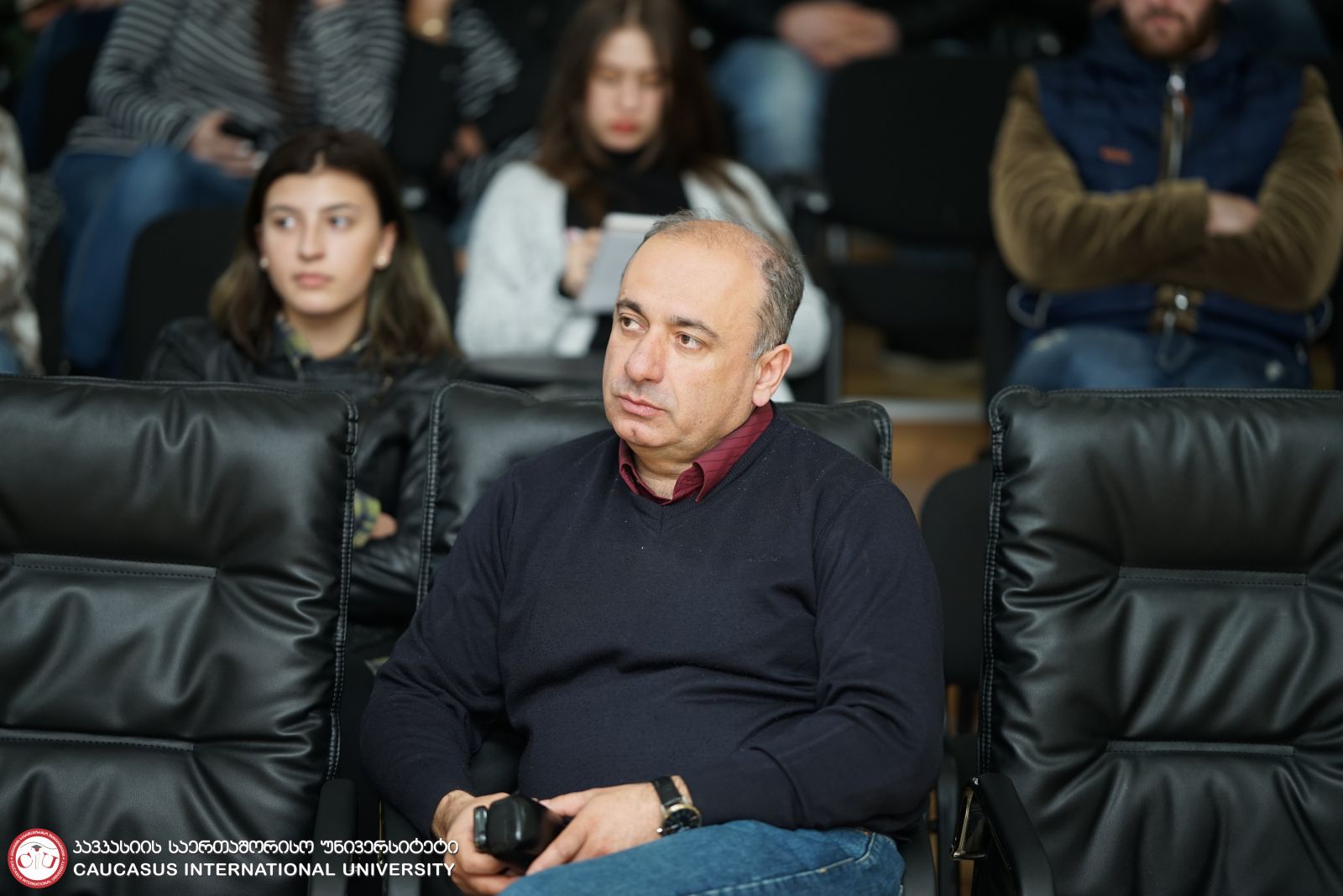 კსუ-ს საკონფერენციო დარბაზში საქართველოს საინჟინრო აკადემიის აკადემიკოსმა პაატა გიორგაძემ საჯარო ლექცია ჩაატარა