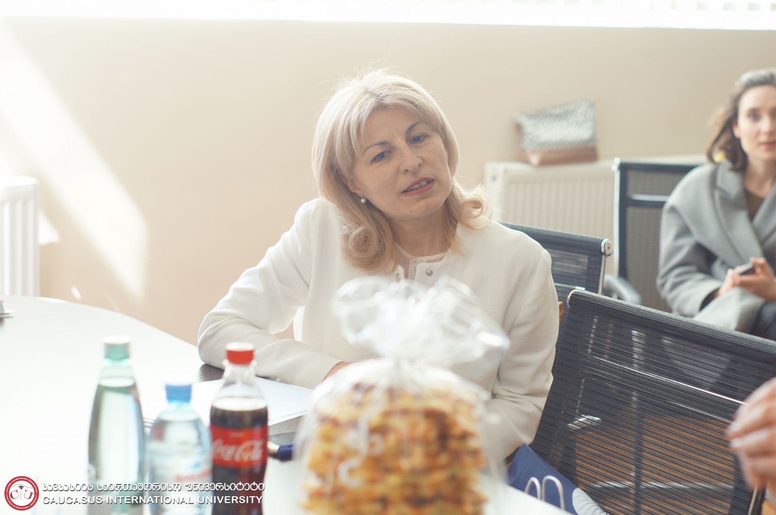 Siauliai State College-ის დელეგაცია კსუ-ში