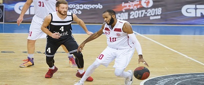 CIU Basketball Team defeated Club Tbilisi