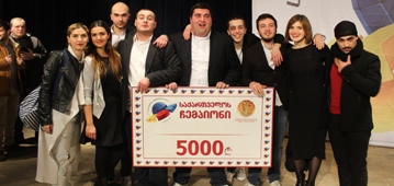 Winner of Georgian KVN Championship is CIU Team “Old Boys”