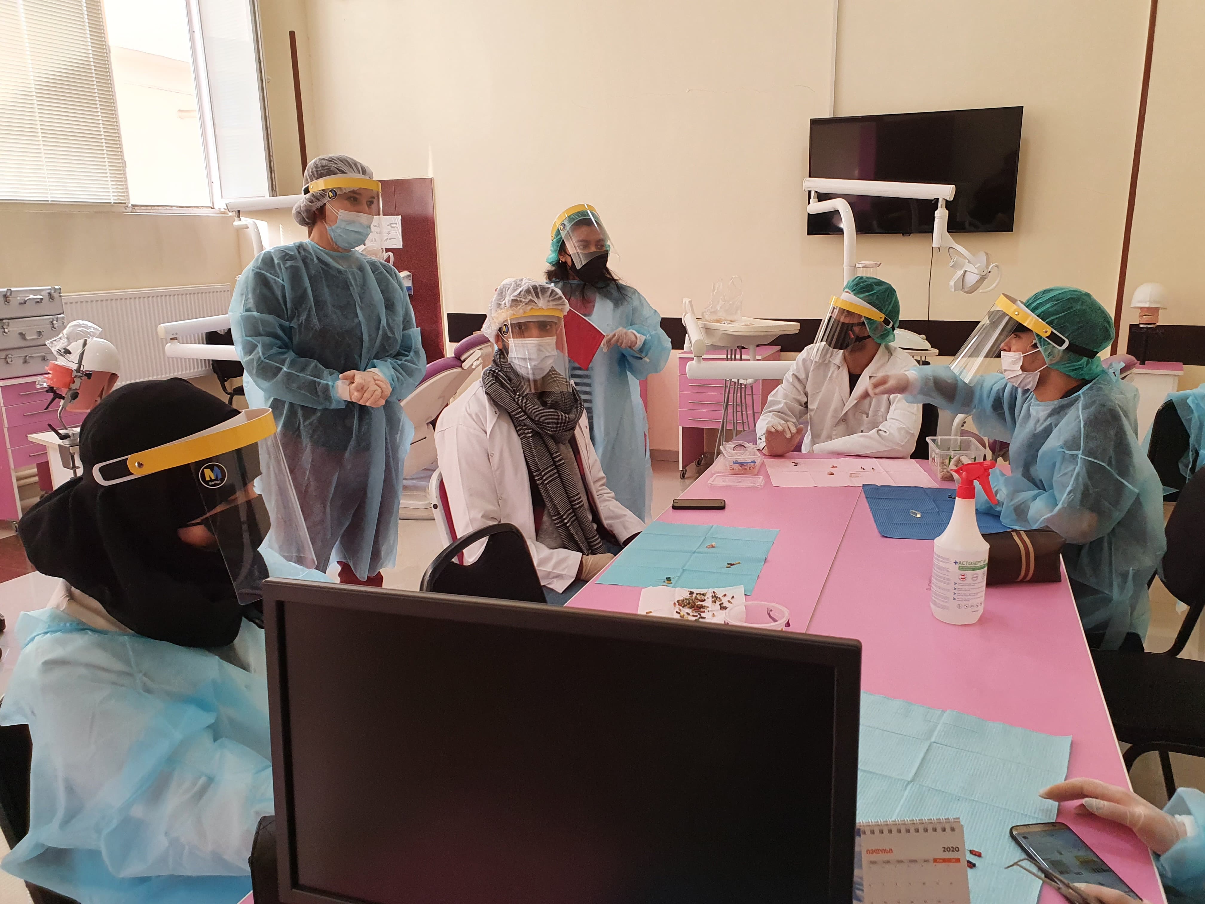 Laboratory and Clinical Training Courses Continue Face to Face at CIU Faculty of Medicine 