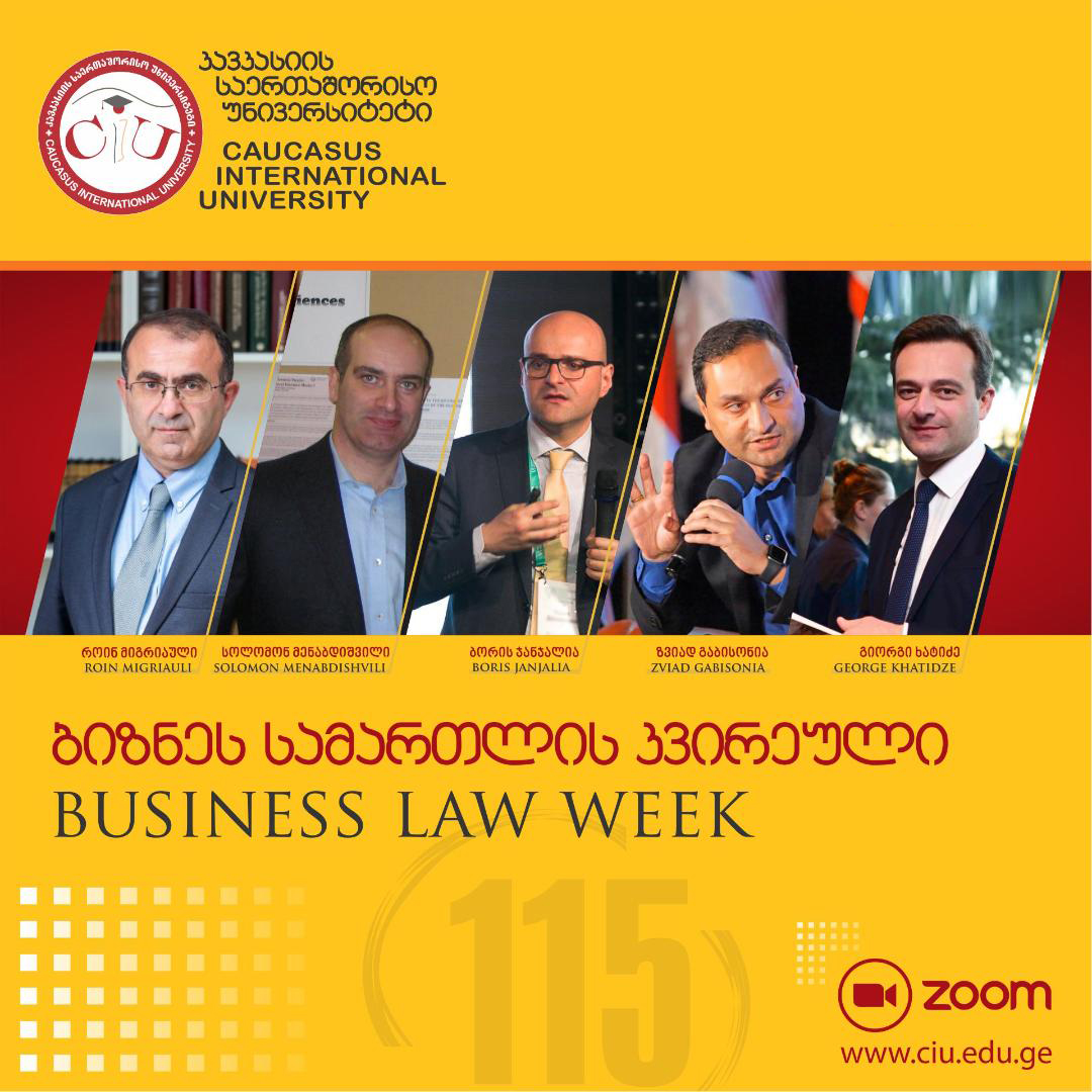 CIU Faculty of Law organized Business Law Week 