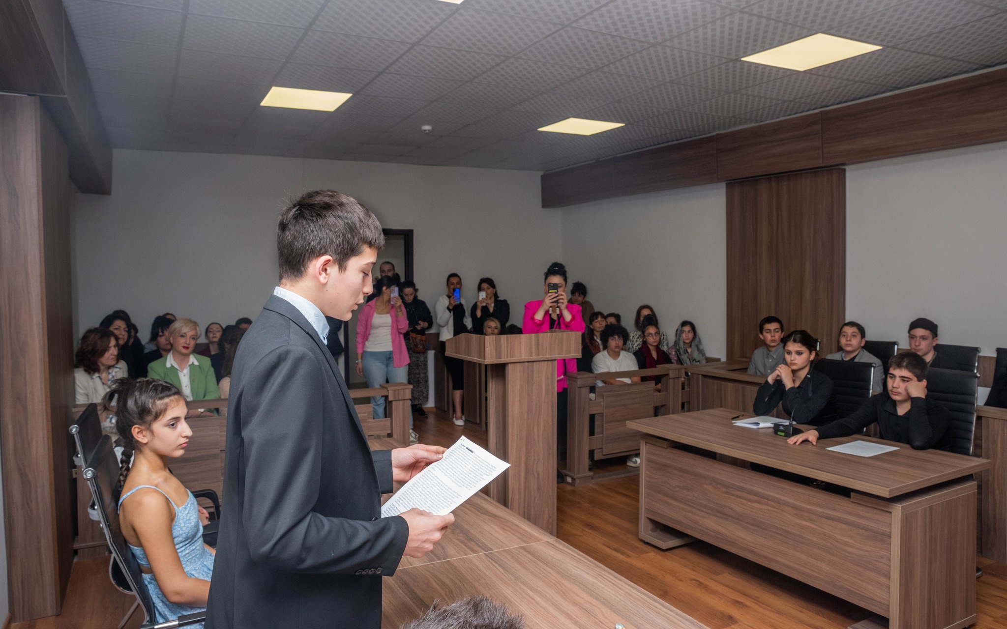 Mock Trial with Participation of Pupils