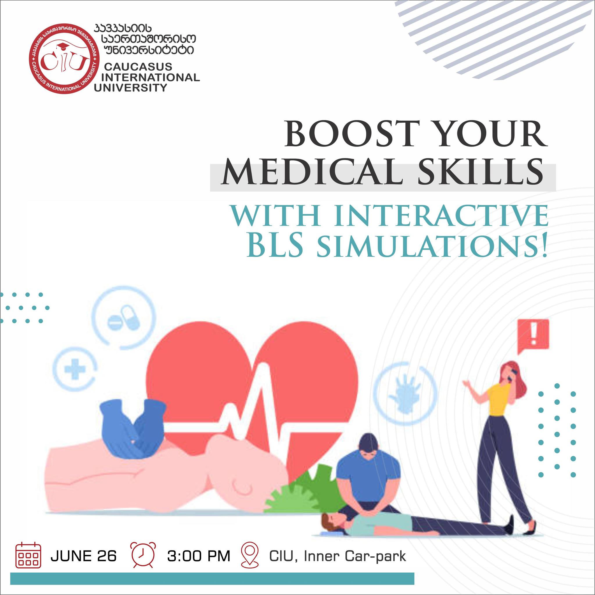 Boost Your Medical Skills with Interactive BLS Simulations!